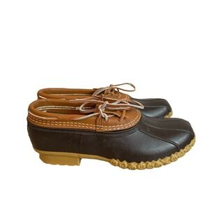 L.L. Bean Men's Rubber Moc Boots Size 7 Rain Weather Boots